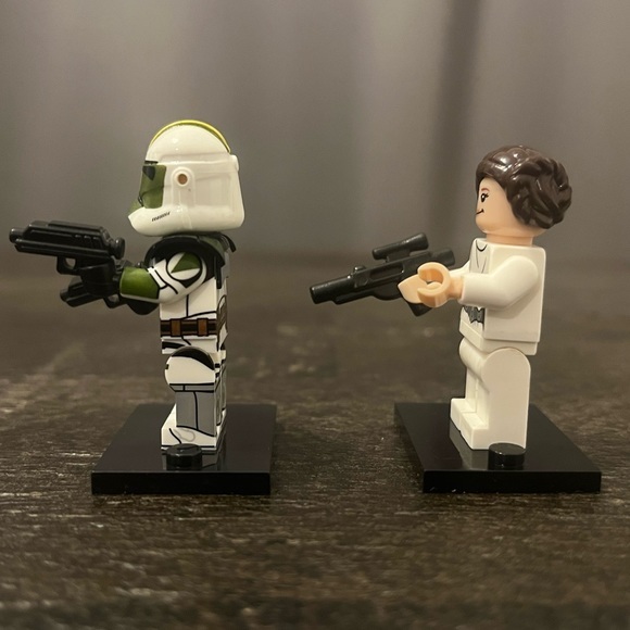 2pc Custom Movie Classic Star Wars Building‎ Block Minifigures Toys Collectible - Picture 4 of 7